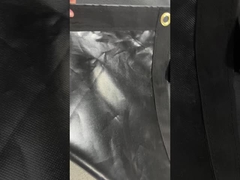 ผ้าที่เคลือบด้วยพีวีซีตามสั่ง แผ่นแผ่น ผนังเหล็กสีฟ้า