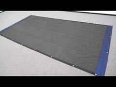 ผ้าใบกันน้ำ PVC Mesh Tarp รถดัมพ์